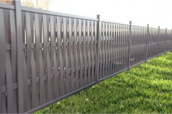 Пластиковый забор для дачи вертикальная плетенка